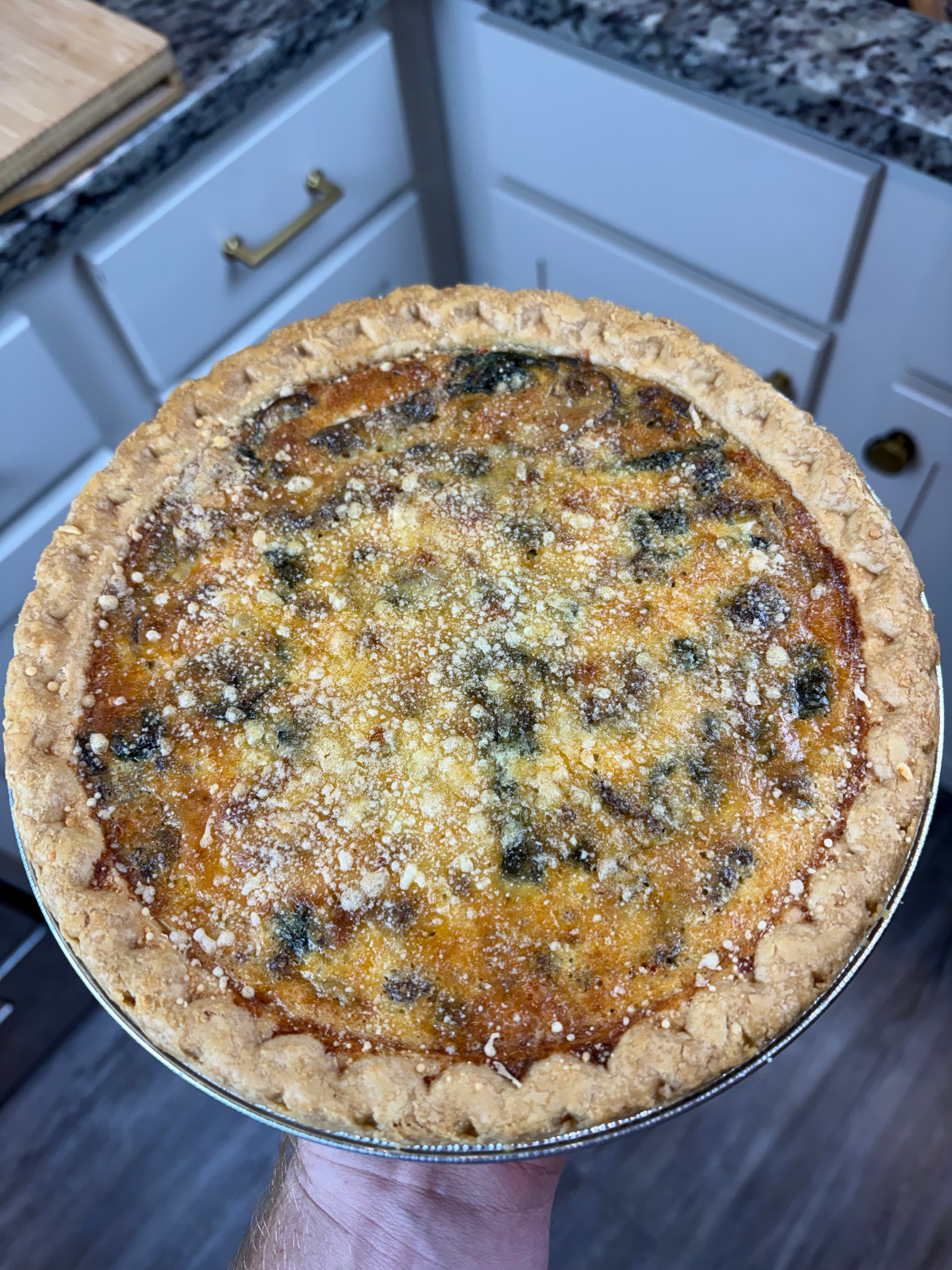 Venison Breakfast Quiche